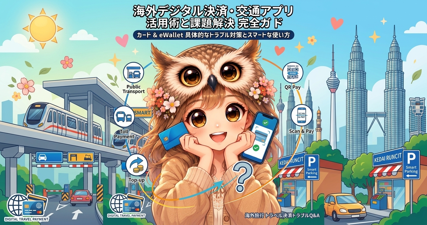 マレーシアのTouch ‘n Goとは？使い方やチャージ方法、現金が必要な場面まで在住者が解説
